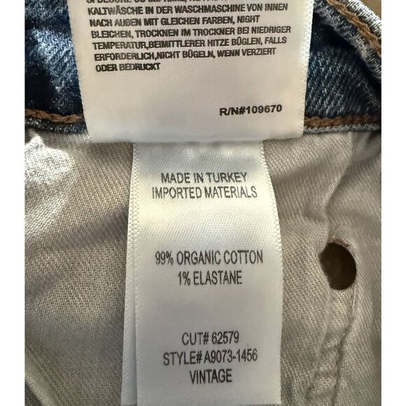 Agolde Los Angeles Blue Jeans Streetwear Vintage High Rise Casual Chic Streetwea - Picture 13 of 13